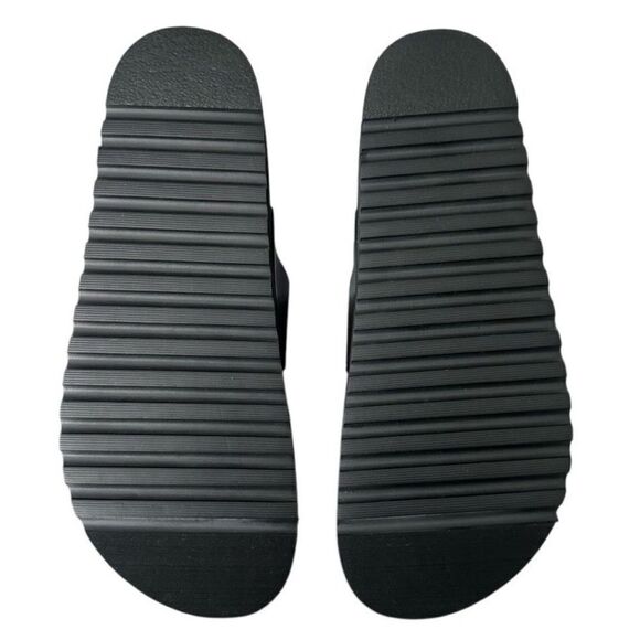 Saint + Sofia Sutton Slide double Strap Sandals Metallic Indigo Women’s Size 7 - Picture 7 of 10